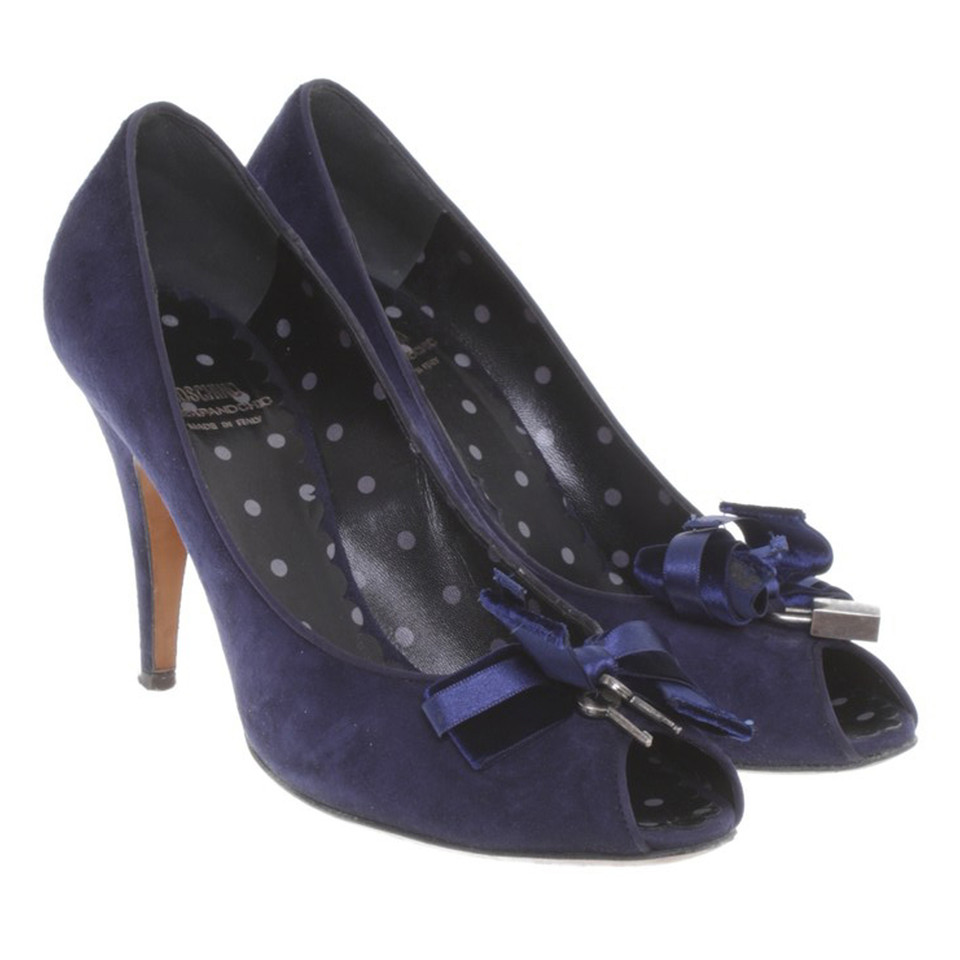 Moschino Cheap And Chic Peep-toes in blue