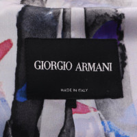 Giorgio Armani Blazer en soie avec motif