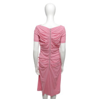 Talbot Runhof Kleid aus Wolle in Rosa / Pink