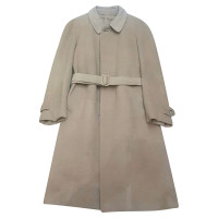 Christian Dior Jacke/Mantel aus Wolle in Beige