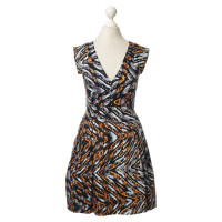 Reiss Colourful printed dress