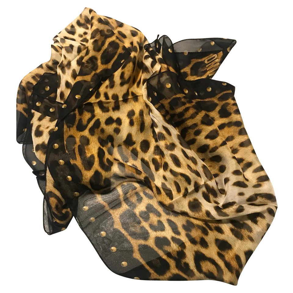 Moschino silk scarf