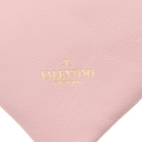 Valentino Garavani Sac à main/Portefeuille en Cuir en Rose/pink