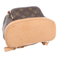 Louis Vuitton Rucksack aus Canvas in Braun