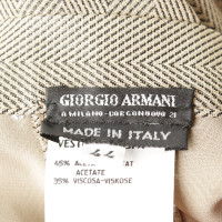 Giorgio Armani Broek met visgraatmotief