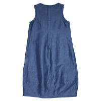 Max Mara Kleid aus Baumwolle in Blau