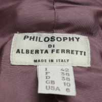 Philosophy Di Alberta Ferretti Jacket in Purple