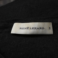 René Lezard Oberteil aus Wolle in Schwarz