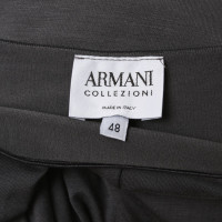 Armani Collezioni Oberteil aus Viskose in Grau