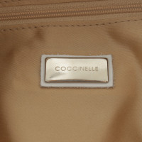 Coccinelle Handtas in Pearl White