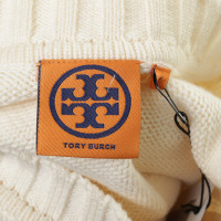 Tory Burch Checkered short sleeve knit top 