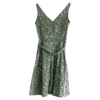Samantha Sung Kleid aus Baumwolle in Grün