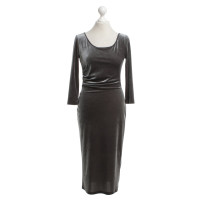 Armani Velvet dress in dark gray