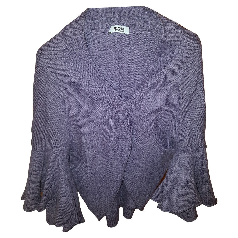 Moschino Cheap And Chic Cardigan in purple