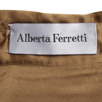 Alberta Ferretti camicetta Oversize in oro