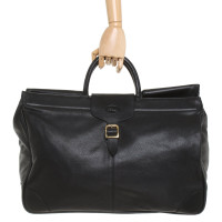 Longchamp Travel bag Leather in Black