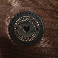 Moschino Love clutch with motif