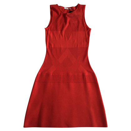 Versace Red silk dress