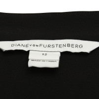 Diane Von Furstenberg camicetta di seta in nero