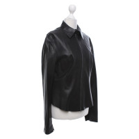 St. Emile Jacket/Coat Leather in Black