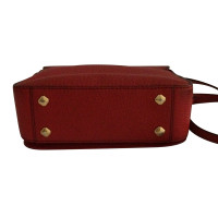 Mcm Schultertasche in Rot