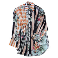 Balmain Zijden blouse met patroon