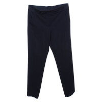 Armani Paire de Pantalon en Laine en Bleu