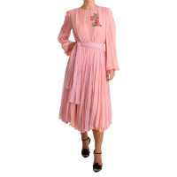 Dolce & Gabbana Kleid aus Seide in Rosa / Pink