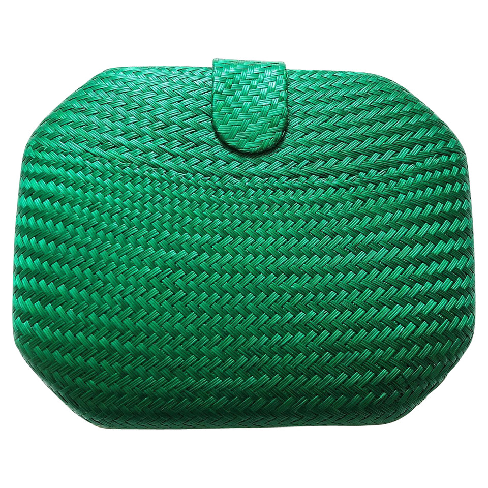 Hoss Intropia Clutch Bag in Green