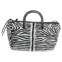 Prada Handbag with zebra pattern
