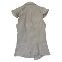 Plein Sud Mouwloze blouse met gestreept patroon