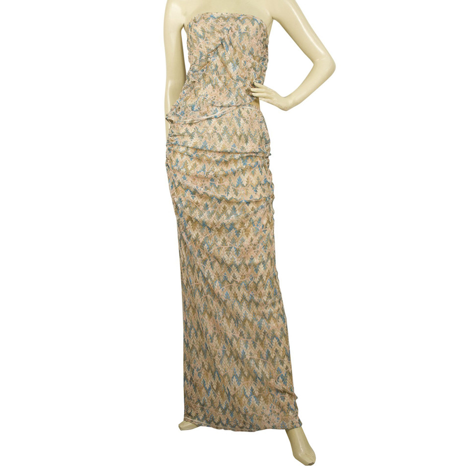 Missoni Bandeau-jurk met patroon