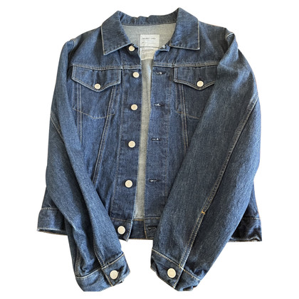 Helmut Lang Giacca/Cappotto in Denim in Blu