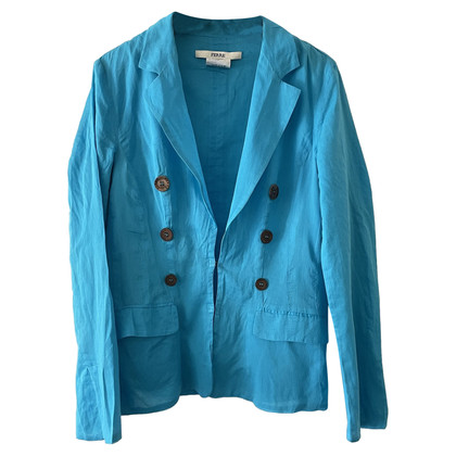 Ferre Blazer Cotton in Turquoise