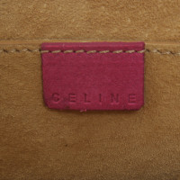 Céline Boogie Bag Suède in Roze