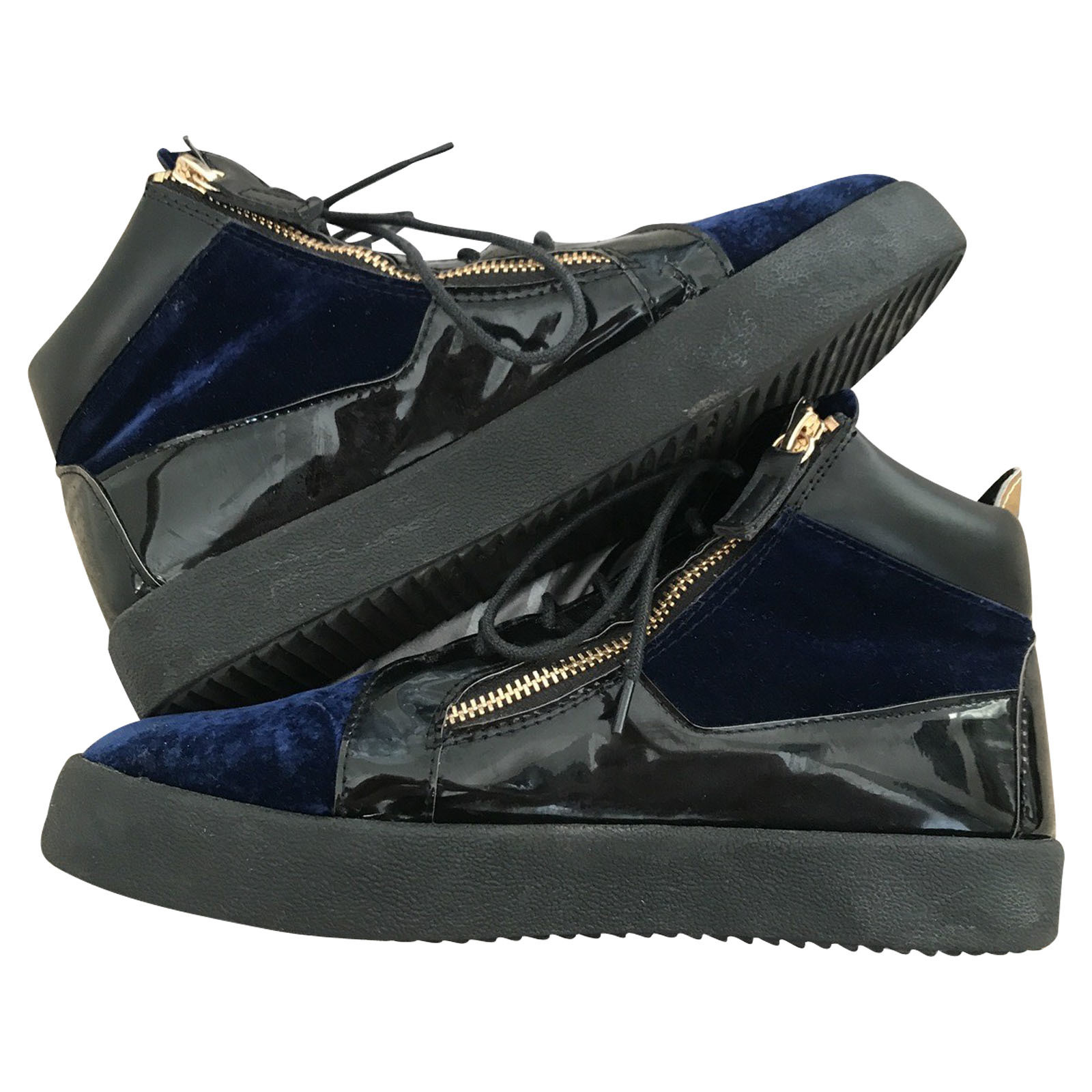 Giuseppe Zanotti Trainers Suede in Blue - Second Hand Giuseppe Zanotti  Trainers Suede in Blue buy used for 250€ (4001567)