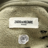 Zadig & Voltaire Oberteil aus Baumwolle in Oliv