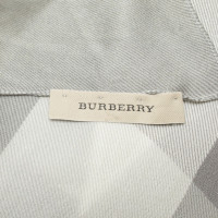 Burberry Sciarpa seta grigio