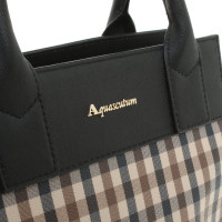 Aquascutum Handtasche mit Karo-Muster