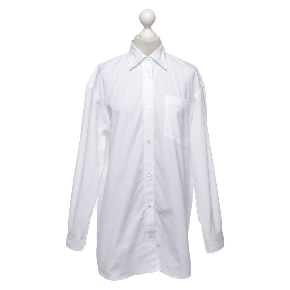 Dries Van Noten Oversized blouse in white