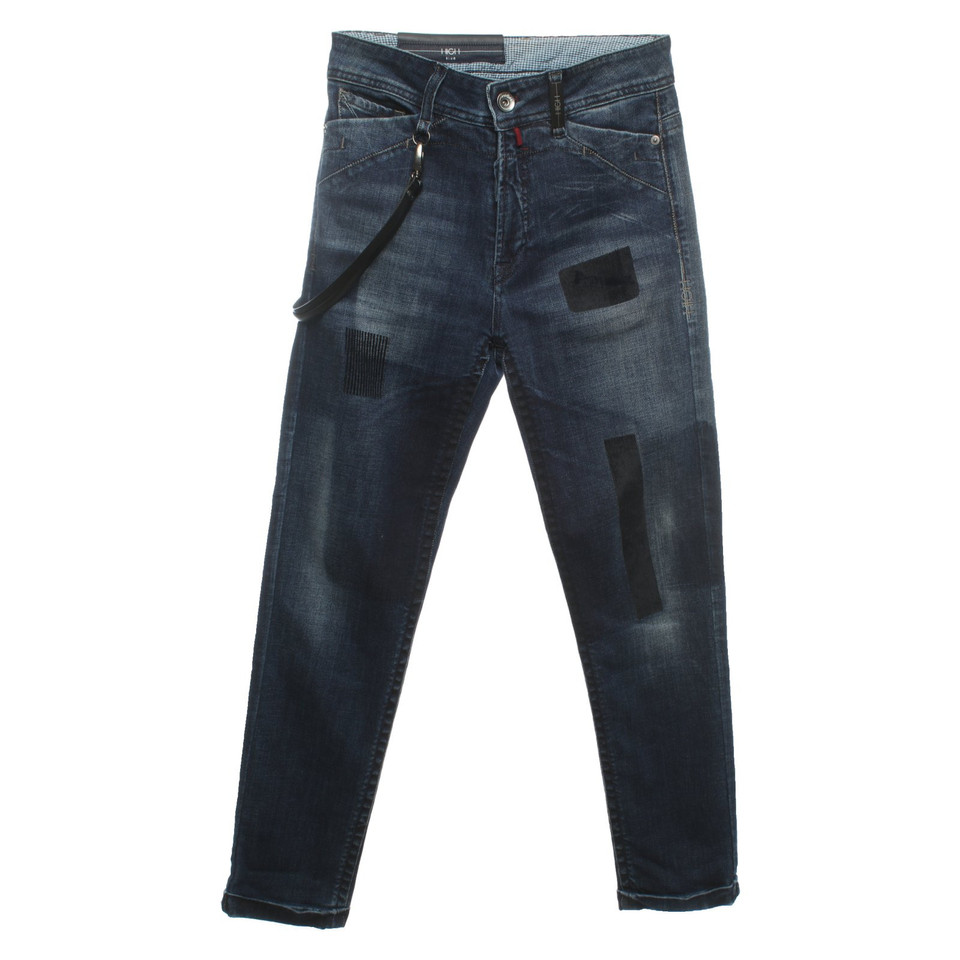 High Use Jeans in Cotone in Blu