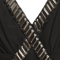 Versace Kleid mit Metall-Applikationen