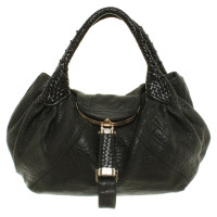 Fendi Spy Bag Large aus Leder in Schwarz