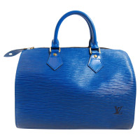 Louis Vuitton Speedy Leather in Blue
