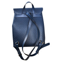 Gucci Blue Diamante Leather Backpack