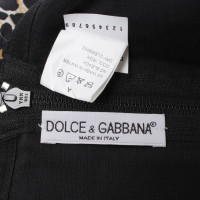 Dolce & Gabbana Jupe à motif léopard