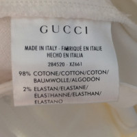 Gucci Weiße Stoffhose 