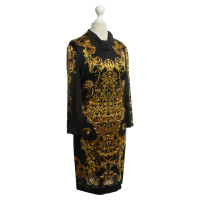 Roberto Cavalli Silk dress in bicolor