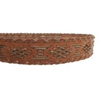 Htc Los Angeles Belt Leather in Brown