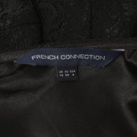 French Connection Abito in pizzo nero